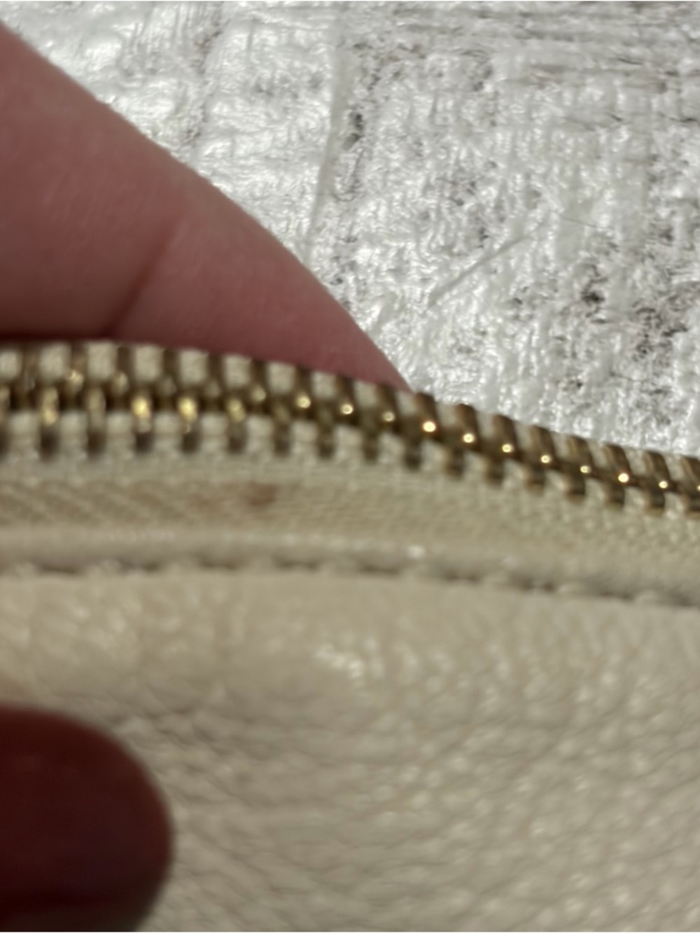 Kate Spade Ginnifer La Casita Hobo Bag Cream Leather Purse Shoulder Bag Pockets - Picture 5 of 14